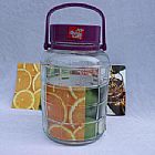 Glass large Jar&set of skin