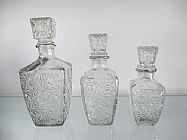 Glass wine Bottle series